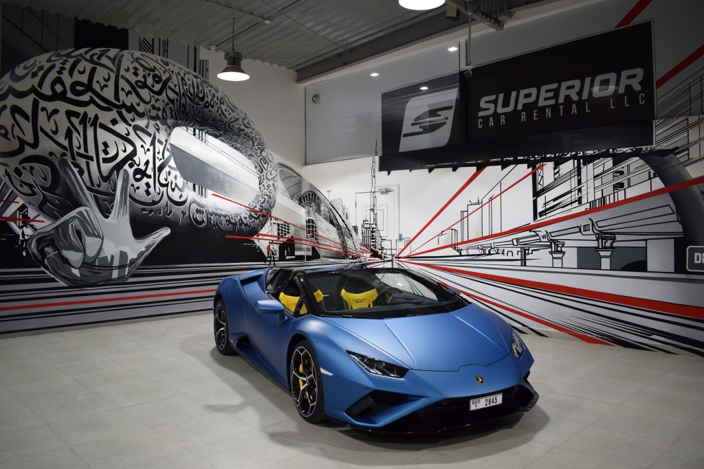 Lamborghini Huracan Evo Spyder – Blue